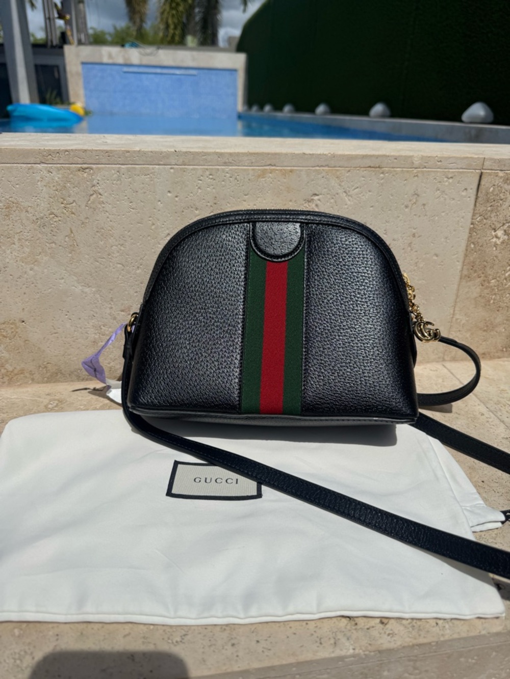 Gucci Leather Ophidia Shoulder Bag - Picture 2 of 5